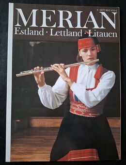 Merian Estland Lettland Litauen Merian-Hefte Reisemagazin Reisezeitschrift - Essen