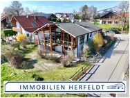 Zweifamilienhaus mit Bergblick - ca. 160 m² Wohnfläche, Einliegerwohnung und großes Grundstück - Vilgertshofen