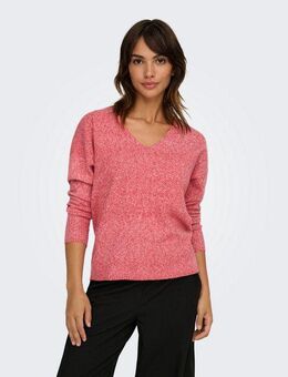 ONLY V-Ausschnitt-Pullover ONLRICA LIFE L/S V-NECK PULLO KNT NOOS