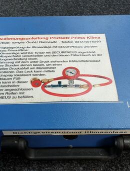 Dichtigkeitsprüfung Klimaanlage Verschlussstopfen-Satz O-Ringe - Hannover Vahrenwald-List