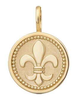 Orolino Kettenanhänger Gold 375 mit Lilien-Motiv