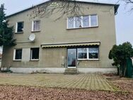 Grosse 6 Zimmer EG Wohnung mit Terrasse, kl. Garten und Garage - Coswig (Anhalt)