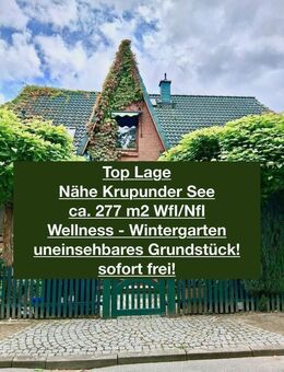Courtagefrei - Traumhaus in exklusiver Wohnstrasse Nähe Krupunder See Pool - Whirlpool- Studio - Ankleidezimmer - Hamburg