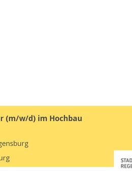 Bauzeichner (m/w/d) im Hochbau - Regensburg