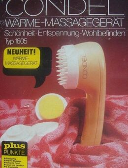 Nagelneues unbenutztes Condel Wärme-Massagegerät originalverpackt - Lahnstein