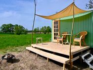 Ferienhaus mieten, Bienen-Wagen mit Kamin& Sauna, Tiny Haus - Dargun Zentrum