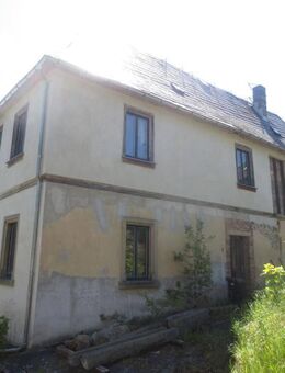 Objekt-Nr.: 3924 - Historisches Einfamilienhaus - ehem. Kaplanei im Zentrum OT Bobenneukirchen - Kulturdenkmal wartet auf Sanierung - Bösenbrunn - Bösenbrunn