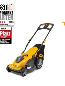 STIGA GARDEN Elektrorasenmäher Combi 340c, 38 cm Schnittbreite, Mulchfunktion