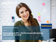 Multinational PPC / Performance Marketing Specialist:in (m/w/d) - Steinhagen (Nordrhein-Westfalen)