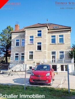 repräsentatives Wohn-und Geschäfts (Ärzte)- Haus mit ausreichend Parkplätzen und Garten mit Pool - Teutschenthal