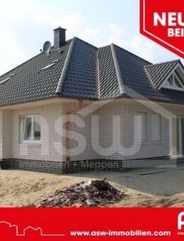Musterhaus! Schlüsselfertiger geräumiger Neubaubungalow zum Festpreis - Geeste