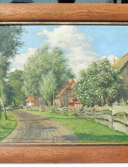 Karl Hollek-Weithmann - Norddeutsche Dorflandschaft - Ramerberg