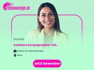 Assistenz Europaprojekte (m/w/d) Teilzeit - Bonn