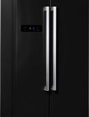Side-by-Side Kühlschrank /Schwarz gebraucht. in 59065