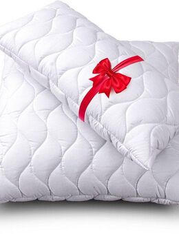 John Cotton Microfaserkissen 2für1, Kopfkissen, ein Kissen gratis, 40x80 cm, 80x80cm, Füllung: 100% Polyester, Bezug: Microfaser, Bauchschläfer, Rückenschläfer, Seitenschläfer, Spar-Set, ergonomisch, strapazierfähig, hochwertig, Kissen im Spar-Set