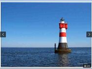 Leinwanddruck Leuchtturm Roter Sand XXL riesige 160 x 120 cm NEU - Wilhelmshaven