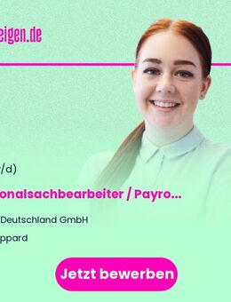 Personalsachbearbeiter / Payroll Specialist (m/w/d) - Boppard