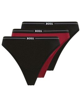 BOSS String 3P THONG (Packung, 3-St., 3er) mit BOSS Logobund