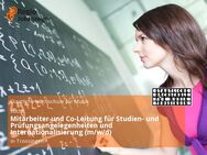 Mitarbeiter und Co-Leitung für Studien- und Prüfungsangelegenheiten und Internationalisierung (m/w/d) - Trossingen