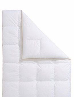 Frau Holle Gänsedaunenbettdecke Dana, Bettdecken für Sommer oder Winter, hergestellt in Deutschland, Füllung: 100% Gänsedaunen, Bezug: 100% Baumwolle, Bettdecke in 135x200 cm, 155x220 cm und weiteren Größen