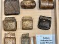 Gris Gris Sammlung 8 antike Leder Talisman Amulett Afrika in 50672
