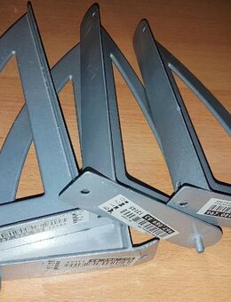 4 x Stück IKEA 967.089.83 13145 Regalboden-Halterung 220 mm L x 115 mm H - Verden (Aller)