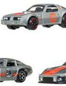 Hot Wheels Spielzeug-Auto Hot Wheels Silber-Serie Mattel 80. Jubiläum, (Set, 7-tlg), Maßstab 1:64