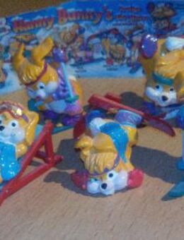 Ü-Eier " Hanny Bunny's " lustige Ski Hasen Erscheinungsjahr 1996 - Verden (Aller) Zentrum