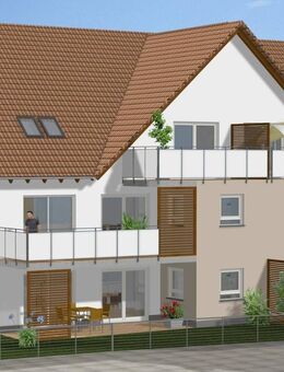 3-Zimmer-Dachgeschosswohnung mit großzügiger Süd-Dachterrasse - Feucht