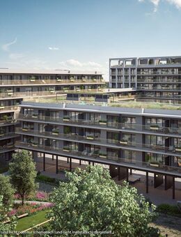 2-Zi-Whg in Süd-West-Ausrichtung mit Duschbad und extragroßem Balkon zum Innenhof - München