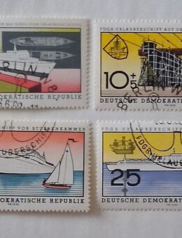 DDR 1960 Schiffbau Satz komplett gestempelt - Görlitz