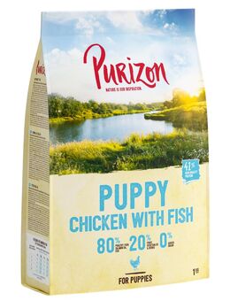 1 kg Purizon zum Probierpreis! - Puppy Huhn mit Fisch