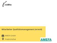 Mitarbeiter Qualitätsmanagement (m/w/d) - Friedrichsthal (Saarland)