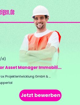 Junior Asset Manager (m/w/d) Immobilien mit Impact - Wuppertal