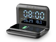 Cellularline Wireless Charging Alarm Clock black Wecker - Bad Gandersheim