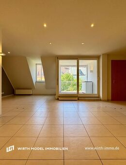 Ansprechende Maisonette-Wohnung mit schöner Loggia und TG-Stellplatz im ZÜRCH | Innenstadt - Schweinfurt