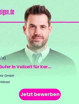 Einkäufer (m/w/d) in Vollzeit für Karlsbad - Karlsbad