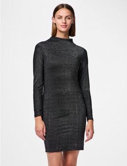 pieces Minikleid PCMONICA LS GLITTER DRESS NOOS Sommerkleid