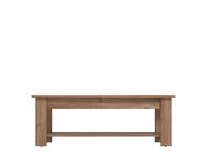 Home affaire Couchtisch Jersey Kaffeetisch, 124 cm, in trendigen Farben, modern, Eleganter Couchtisch, zeitloses Design, mit eine Ablagebode