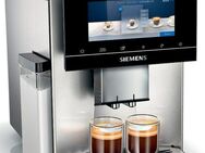 SIEMENS Kaffeevollautomat EQ900 TQ907D03, intuitives 6,8" TFT-Display, 2 Bohnenbehälter, Barista-Modus, App, Geräuschreduzierung, 10 Profile, edelstahl