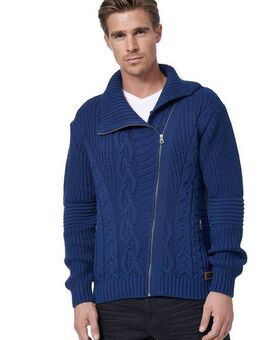 Rusty Neal Strickjacke mit asymmetrischem Reißverschluss