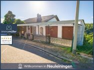 "Zuhause angekommen!" Traumhafte Aussicht in die tolle Rheinebene und auf den Battenberg. - Neuleiningen