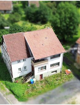 Fachwerk trifft Vision - denkmalwürdiges Haus mit Entwicklungschance in Mücke (Ober-Ohmen) - Mücke