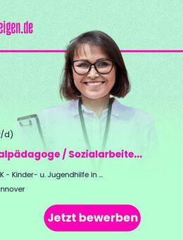 Sozialpädagoge / Sozialarbeiter (m/w/d) für die offene Jugendarbeit, Hannover Hainholz - Hannover