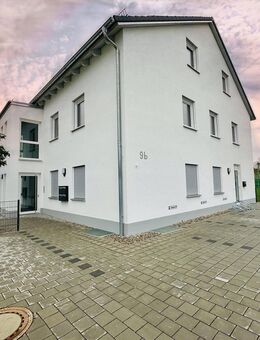 Lichtdurchflutete 3-Zimmer-Neubauwohnung im 1. Stock mit modernem Wohnkomfort - Rain (Regierungsbezirk Schwaben)