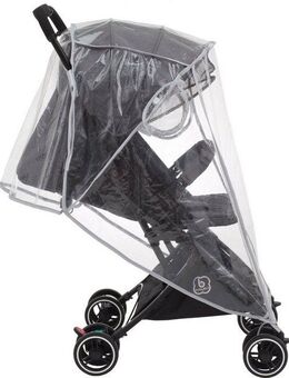 BabyGo Kinderwagen-Regenschutzhülle Regenschutz, für Kinderwagen, durchsichtig mit seitlichen Belüftungsöffnungen