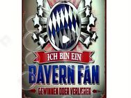 ORIGINELLES Bayern Fanschild-ich bin ein Bayernfan - Obernburg (Main) Zentrum