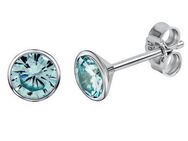 Firetti Paar Ohrstecker Schmuck Geschenk Silber 925 Ohrschmuck, mit Zirkonia (synth)