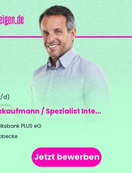 Bankkaufmann / Spezialist Interne Revision Wertpapiere (m/w/d) - Lembruch