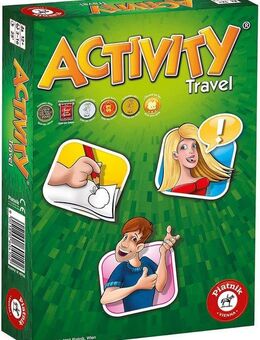 Piatnik Spiel Activity Travel Reisespiel, Familienspiel